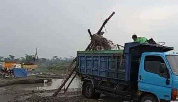 Marak! Penambang Pasir dengan Mesin Penyedot Beroperasi di Desa Gembongan dan Desa Candirejo Wilayah Hukum Polres Kota Blitar