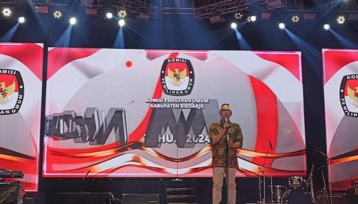 Ketua KPU Sidoarjo, Fauzan Adim, Acara Peluncuran Tahapan Pemilihan Bupati dan Wabup Sidoarjo di MPP