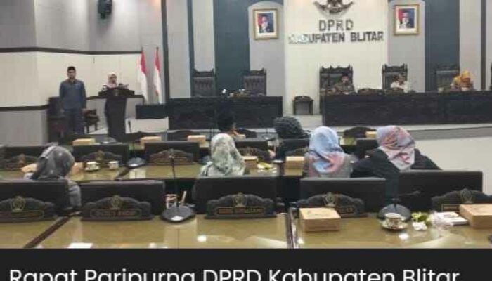 Hari Ini DPRD Kabupaten Blitar Bahas 5 Agenda Penting Saat Rapat Paripurna