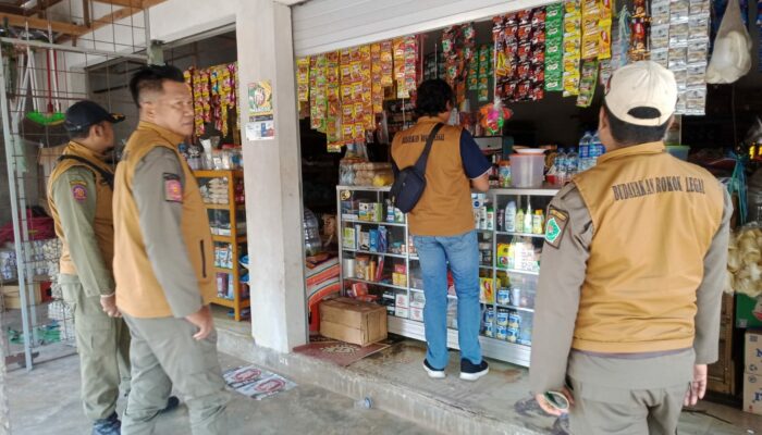 Operasi Gabungan ” BUDAYAKAN ROKOK LEGAL ” Yang Di Selenggarakan Sat Pol PP Pamekasan