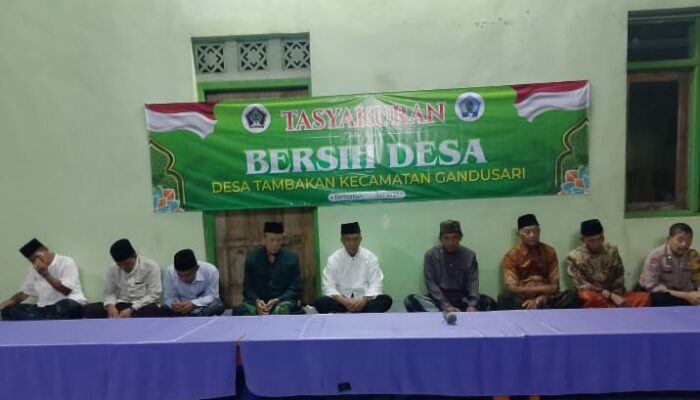 Desa Tambakan Gelar Do’a Bersama Dalam Rangka Bersih Desa Tahun 2024