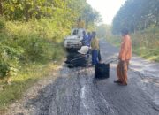 Perbaikan Ruas Jalan Penghubung Gondang – Ngluyu Oleh Tim URCPJ GOLENG LULEN Bersama Dinas Pupr Kabupaten Nganjuk