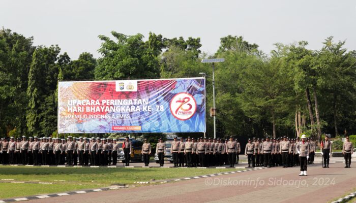 Plt Bupati Sidoarjo Subandi Ucapkan HUT Bhayangkara, Doakan Polri Semakin Jaya