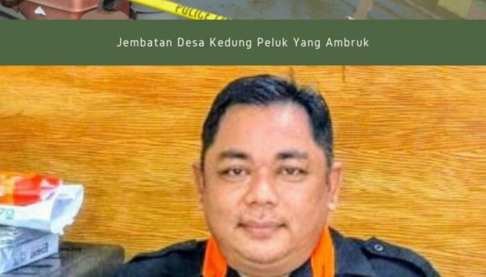 Tragedi Ambruknya Jembatan Kedung Peluk, Ketum JCW: Dinas PUBM-SDA Terindikasi Lalai Lakukan Pembangunanya