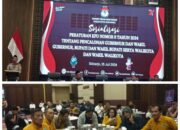 Untuk Meningkatkan dan Partisipasi Masyarakat Dalam Pilkada 2024, KPU Kabupaten Sidoarjo Gelar Sosialisasi PKPU Nomor 8 Tahun 2024