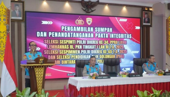 Seleksi Sespim-Alih Golongan Polri Dimulai, As SDM: Bersama Wujudkan “BETAH”