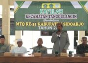 Camat Tanggulangin Motivasi Kafilahnya Agar Sukses di MTQ ke-31 Kabupaten Sidoarjo