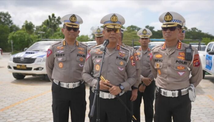 Kakorlantas Polri Cek Kesiapan Personel dan Kendaraan Lalulintas, Jelang HUT RI ke-79 di IKN