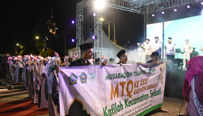 Pesan Plt Bupati Subandi untuk Para Kafilah MTQ Kabupaten Sidoarjo