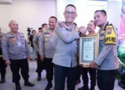 Kapolres Nganjuk Terima Piagam Penghargaan IKPA Terbaik di Lingkup Polri Tahun 2023 Dari Kapolri