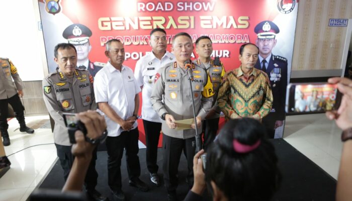 Kapolda Jatim Buka Road Show Generasi Emas Tanpa Narkoba di Sidoarjo