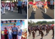 Jalan Sehat Dalam Rangka HUT Kemerdekaan RI Yang Ke 79 “Nusantara Baru Indonesia Maju” Di Desa Trosobo Kecamatan Taman