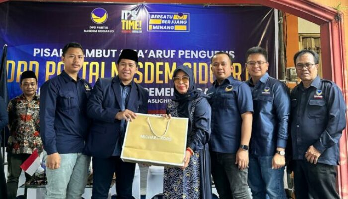 Pisah Sambut Pengurus Baru DPD Partai Nasdem Sidoarjo