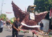 Karnaval Desa Bendotretek Berlangsung Meriah, Burung Rajawali Terlihat Sangat Memukau