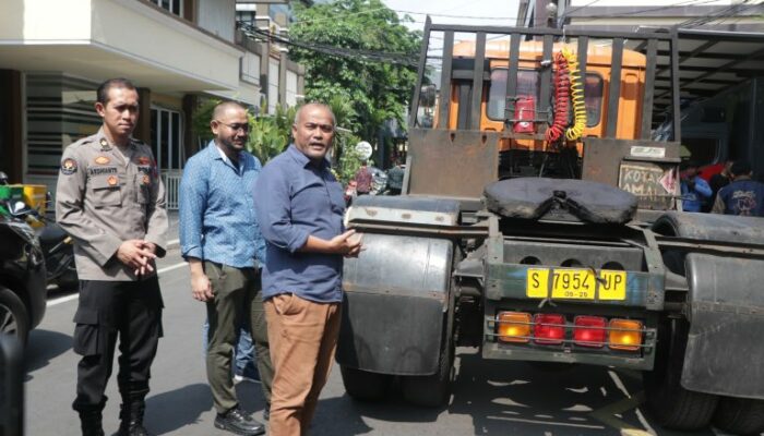 Komplotan Pencuri Truk Trailer di Tanjung Perak, Berhasil Di Tangkap Polda Jatim