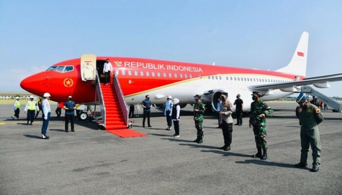 Presiden Jokowi Telah Melakukan Pendaratan Perdana di Bandara Ibu Kota Nusantara