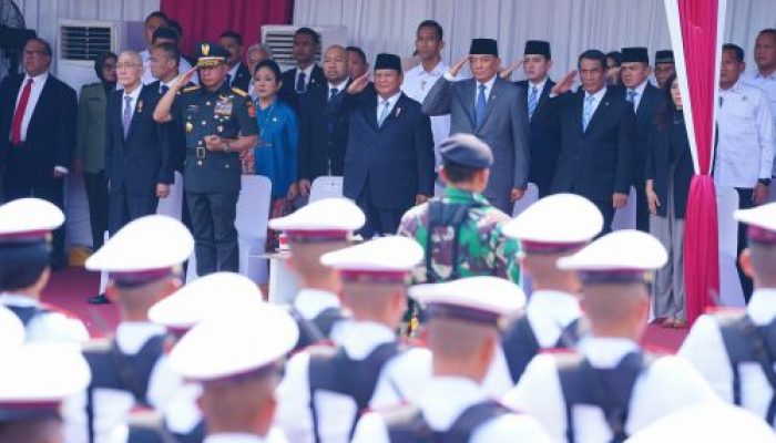 Panglima TNI Hadiri Upacara Penyerahan Memorandum Menteri Pertahanan RI