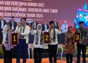 KPU Umumkan Debat Perdana Cagub-Cawagub Jatim Bertema “Kesejahteraan Hingga Pendidikan”