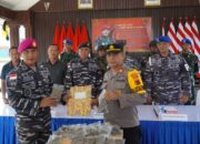 TNI AL Berhasil Amankan Kurir Penyelundupan 600 Gram Ganja Di Jayapura