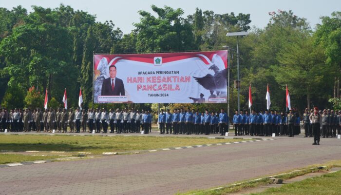 Pjs. Bupati Sidoarjo Pimpin Pelaksanaan Upacara Hari Kesaktian Pancasila ke-59 Tahun 2024