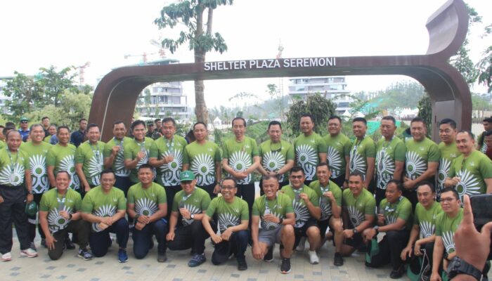 Kasad Ikuti Nusantara TNI Fun Run di IKN