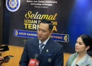 Agus Harimuti Yudhoyono Menteri ATR/BPN Ujian Terbuka Doktoral di Unair