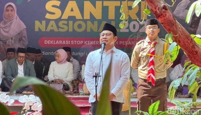 Cak Imin Pimpin Hari Santri di Ponpes Bekasi