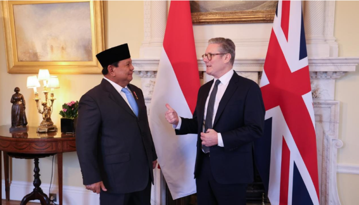 Presiden Prabowo dan PM Starmer Bahas Peningkatan Kerja Sama Indonesia-Inggris