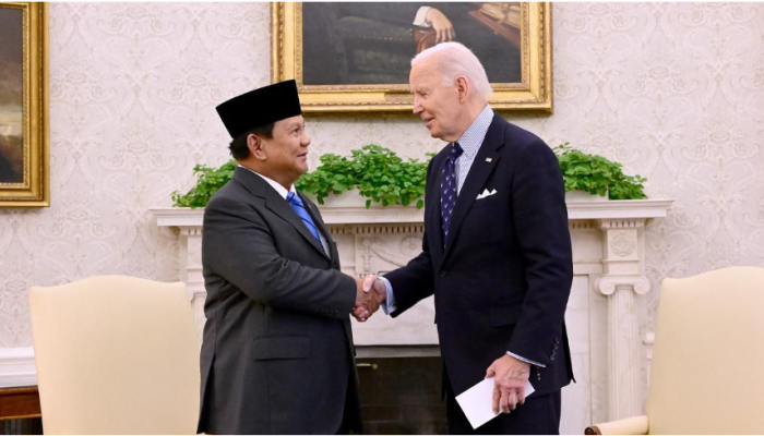 Presiden Prabowo Subianto Bertemu Presiden Joe Biden di Gedung Putih