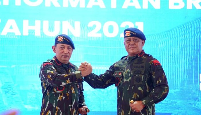 HUT ke-79 Brimob, Kapolri Kenang Pujian Atraksi Pasukan yang dihadiri Presiden Ke-7 Jokowi dan Presiden Ke-8 Prabowo