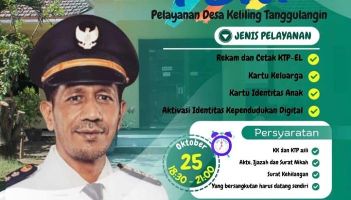 Camat Tanggulangin Keluarkan Program PDKT bagi Seluruh Pedesaan