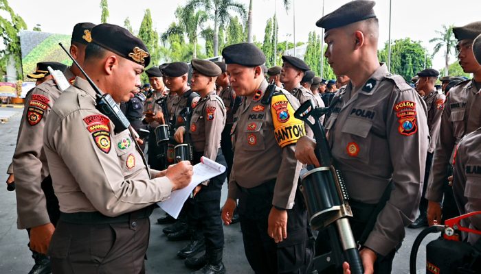 780 Personel Polda Jatim Amankan Debat Publik Kedua Pilkada Jatim