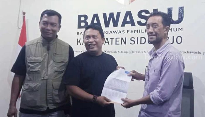 Kades Kedung Sumur Sidoarjo Dilaporkan ke Bawaslu, Dugaan Mobilisasi ke Paslon 01