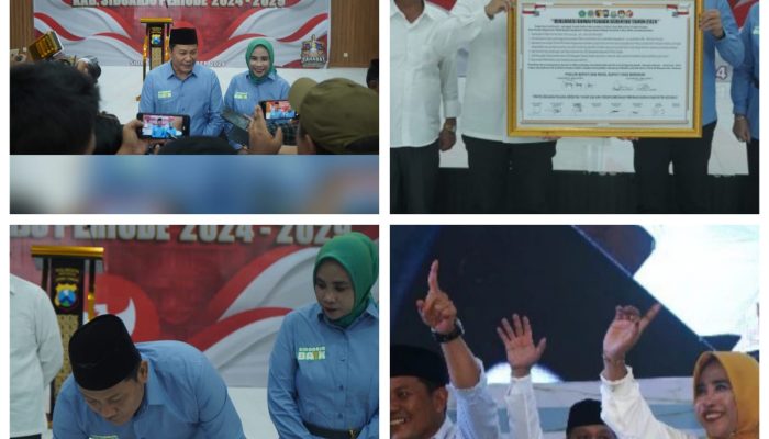 H. Subandi – Hj Mimik Idayana Paling Berkomitmen Dalam Deklarasikan Pilkada Damai