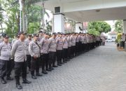 Polres Malang Kerahkan 300 Personel Gabungan Amankan Debat Kedua Pilbup Malang 2024