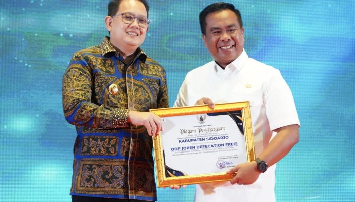 Pemkab Sidoarjo Raih Penghargaan ODF Dari Jawa Timur