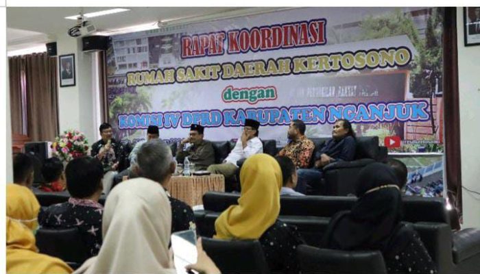 RSD Kertosono Laksanakan Giat Koordinasi Rapat Bersama DPR Komisi IV Kabupaten Nganjuk