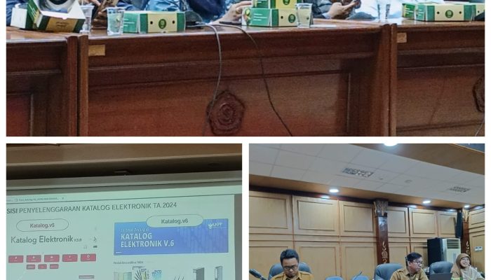 Sekretariat Dewan DPRD Kabupaten Sidoarjo Gelar Sosialisasi e-Katalog Versi 6