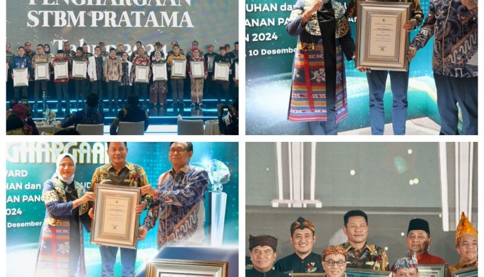 Pemkab Sidoarjo Raih Penghargaan STBM Award Terbaik I Nasional Kategori Pratama 2024