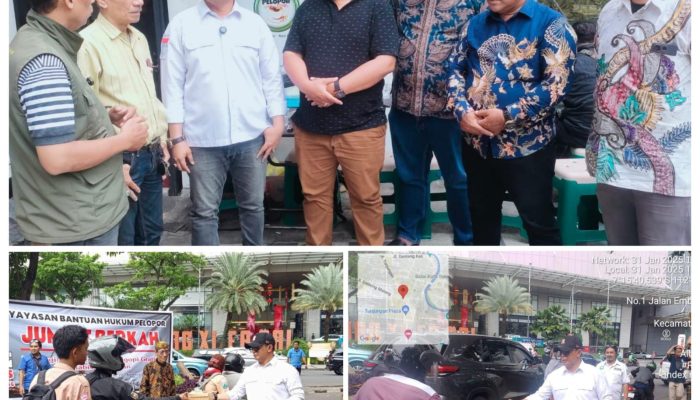 Yayasan Bantuan Hukum Pelopor Gelar Kegiatan Jumat Berkah, Berbagi Nasi Gratis, Konsultasi Hukum, dan Edukasi Hukum Bagi Masyarakat