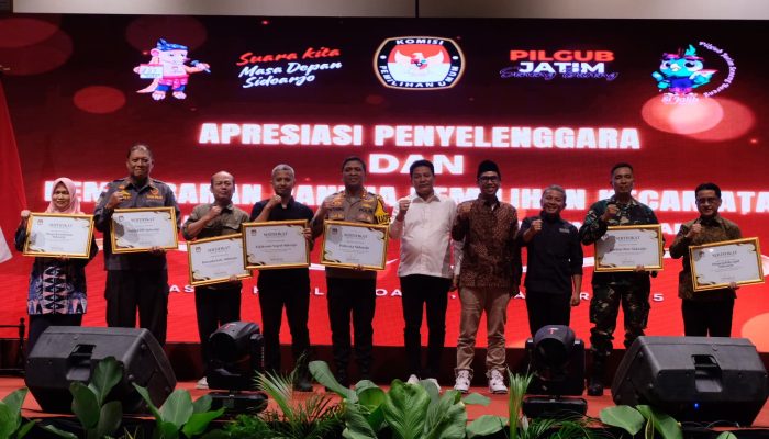 Plt. Bupati Sidoarjo Apresiasi Kinerja PPK Berhasil Sukseskan Penyelenggaraan Pilkada di Sidoarjo