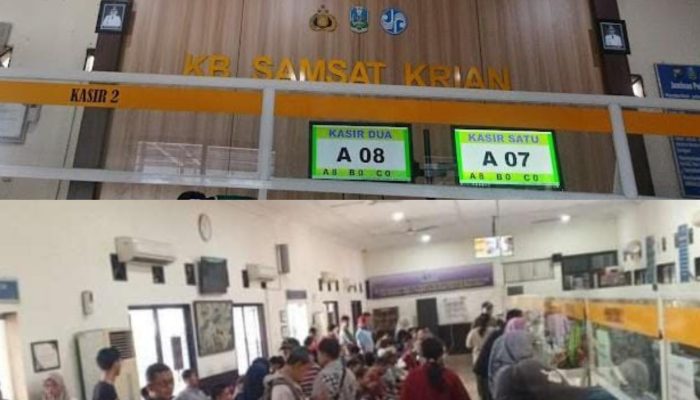 Kantor Bersama Samsat Krian Sidoarjo Berikan Pelayanan Prima, Cepat Dan Nyaman