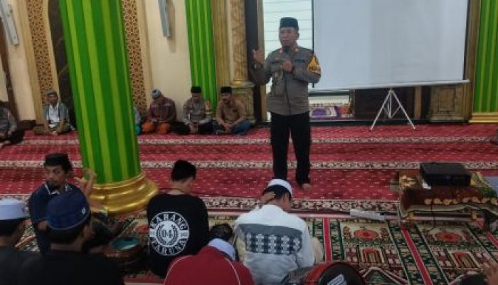 Membangun Generasi Muda Bebas Narkoba, Polsek Semampir Surabaya Gelar Penyuluhan di Masjid Al-Huda