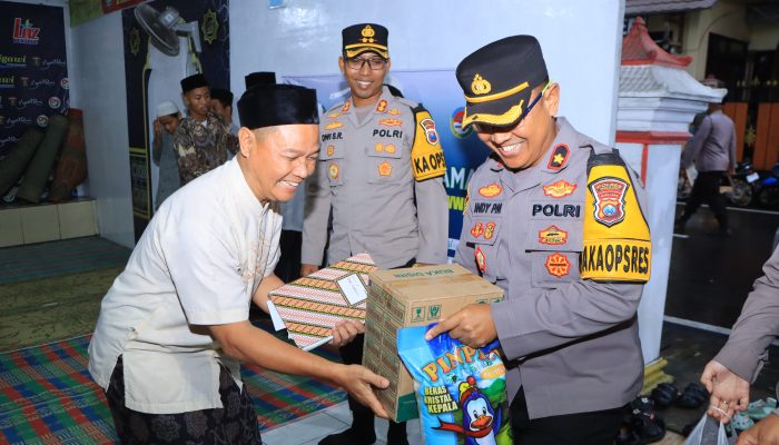 Ramadhan Berkah, Polres Jember Gelar Buka Puasa Bersama Anak Yatim