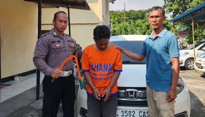 Polsek Kenjeran Amankan Pelaku Pembobolan Toko Madura di Kenjeran Surabaya
