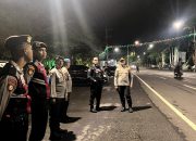 Polresta  Banyuwangi Gelar Patroli Skala Besar Komitmen Beri Rasa Aman Masyarakat