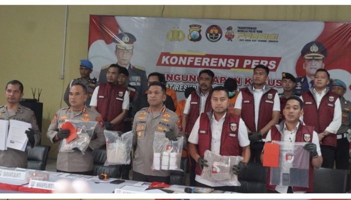 Polresta Sidoarjo Ungkap Kasus OTT Suap Rekrutmen Perangkat Desa