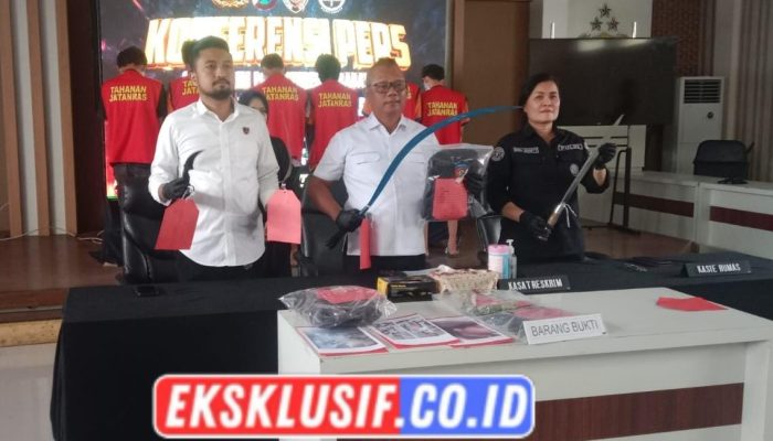 Satreskrim Polrestabes Surabaya Ungkap Kasus Pengeroyokan Kelompok Perguruan Silat di Wiyung