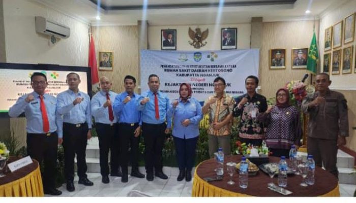RSD Kertosono Tanda Tangani Kerjasama Dengan Kejaksaan Negeri Nganjuk