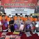 Polresta Banyuwangi Berhasil Ungkap Narkoba Selama Agustus 2025 Amankan 10 Tersangka Sita 4,4Kg Sabu dan Ribuan Butir Okerbaya